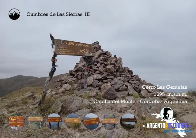 Cerro las Gemelas desde Agua de Los Palos